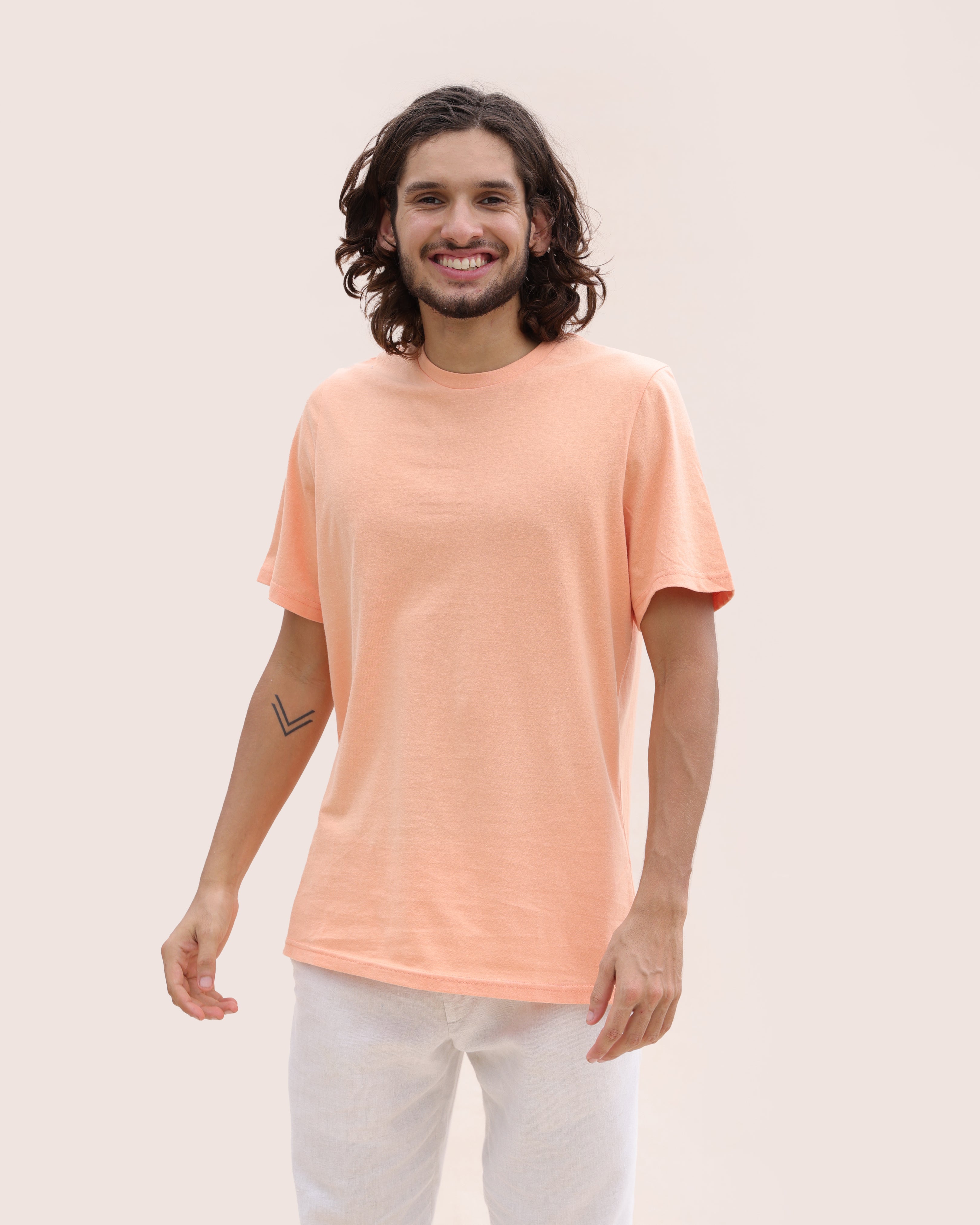 Peach Fuzz T-shirt - Orange